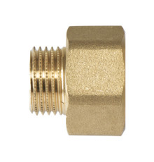  Переходник, НВ, 1/2", 1", латунь 
