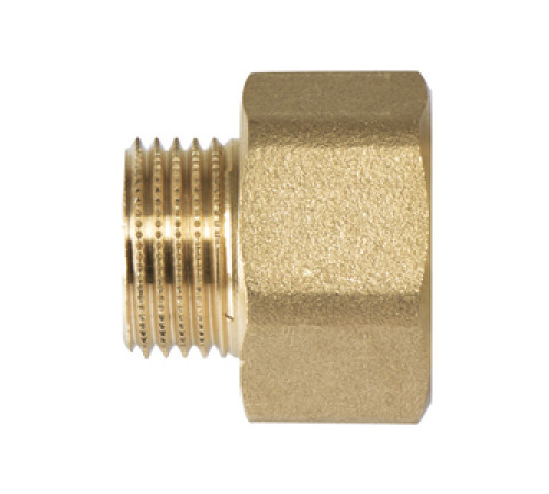  Переходник, НВ, 1/2", 3/4", латунь 