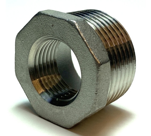 Футорка нержавеющая 1" х 1/2" н.р/в.р