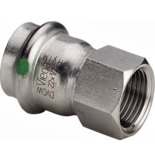 Соединительный элемент Sanpress Inox Ø22 x 1" в.р. 